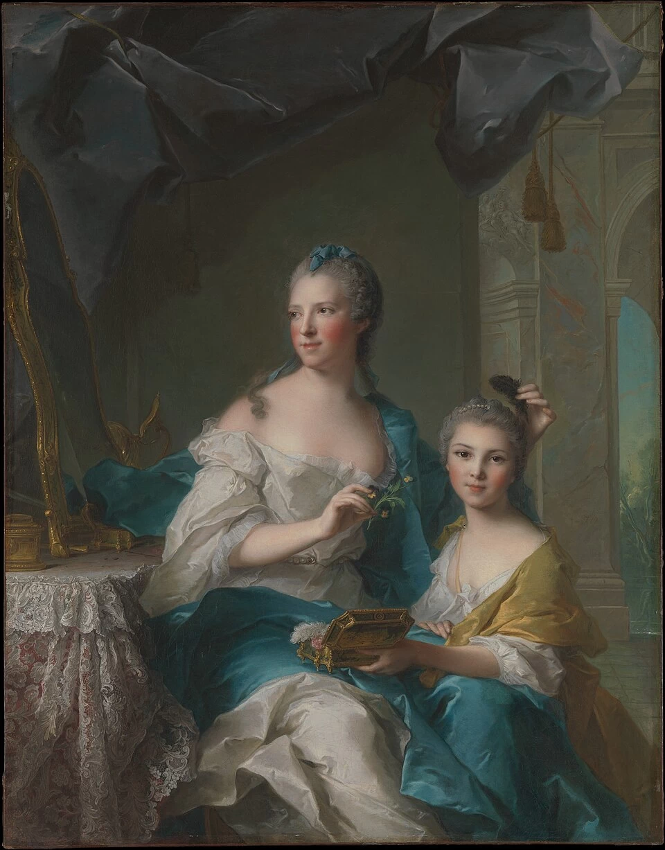 Madame Marsollier e sua figlia - Metropolitan Museum of Art, New York